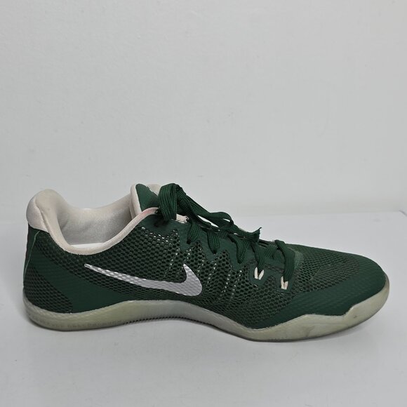 Nike Kobe 11 TB Gorge Green Metallic Silver Mens 10 856485-331 Sneakers FLAWS main image 8